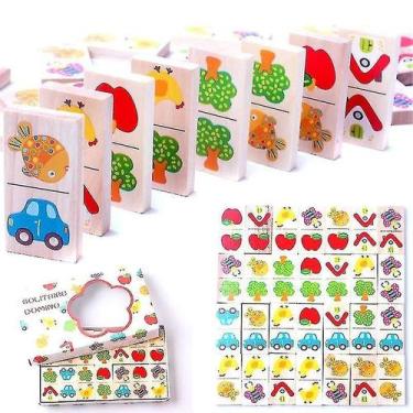 Imagem de Brinquedo de aprendizagem de animais de frutas de desenho animado de d