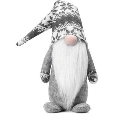 Imagem de Decoração de gnomos de Natal feita à mão: Papai Noel - Gloome Store