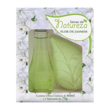 Imagem de Kit colon 60ml+sabone 75g Seivas Nat Jasmim Aromática (2555)