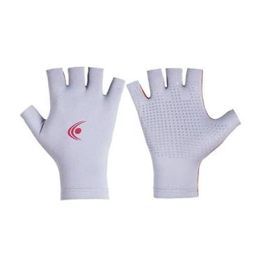 Imagem de Luva FishingCo. UFP50+ Meio Dedo Proteção Solar e Conforto Esportes ao