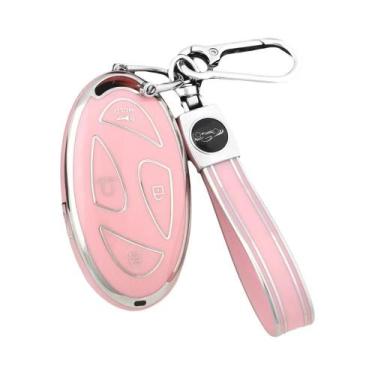 Imagem de Capa De Chave Remota De Carro TPU Para Hyundai IONIQ 6 Kona 5 7 Botões