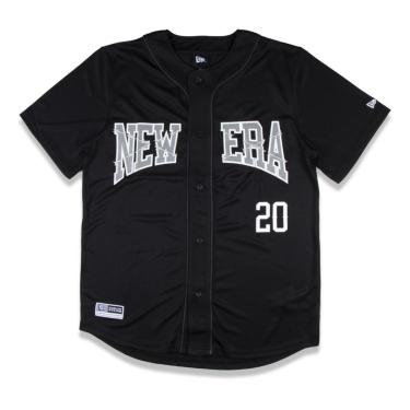 Imagem de CAMISETA NEW ERA JERSEY BRANDED PRETO-Masculino