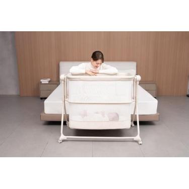 Imagem de Berço Infantil Com Sensor de Movimento Balanço Automático com Timer e 