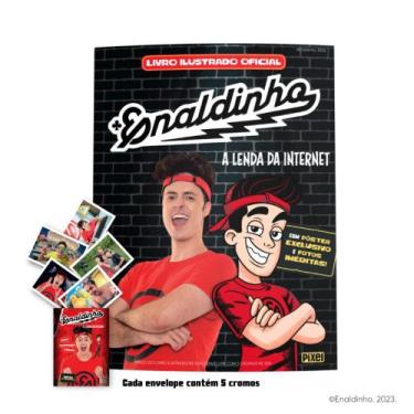 Imagem de Livro - KIT ÁLBUM DO ENALDINHO + 50 FIGURINHAS - Pixel