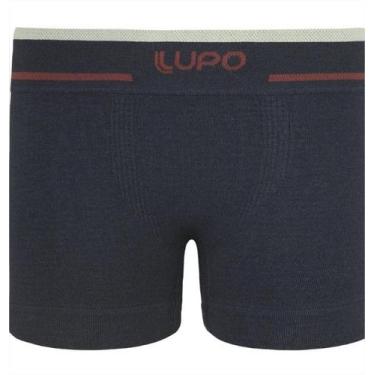 Imagem de Cueca Boxer Infantil Microfibra - 137-010 - Lupo, Grafite, P