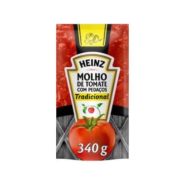 Imagem de Molho de Tomate Tradicional Heinz 340g, 1, 340g, 340g, Tradicional