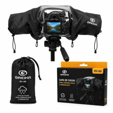 Imagem de Capa de Chuva Greika RV-66 Protetora para Câmera DSLR e Mirrorless