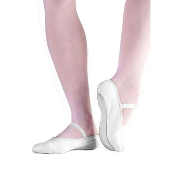 Imagem de Sapatilha Só Dança Meia Ponta F-22A Napa Para Ballet Infantil 22 ao 32