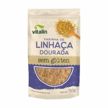 Imagem de Farinha de Linhaça Dourada 150g Vitalin