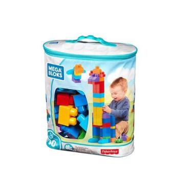 Brinquedo para Bebês Mega Bloks Sacola de 80 Blocos - Mattel em Promoção na  Americanas