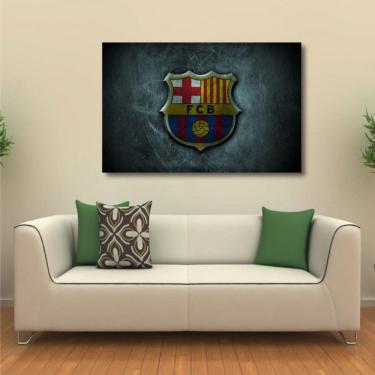 Imagem de Quadro decorativo Barcelona FC - Tela em Tecido