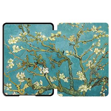 Imagem de Capa à prova d'água para Kindle 7ª geração lançado em 2014, modelo WP63GW – capa fina durável com função automática de ativação e hibernação