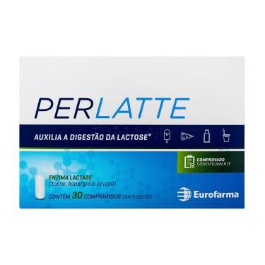 Imagem de Suplemento de Lactase Perlatte 9000 FCC com 30 comprimidos Eurofarma 30