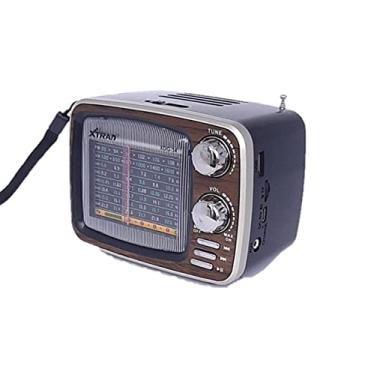Imagem de RADIO PORTATIL RETRO VINTAGE ANTIGO AM-FM XDG-34 MADEIRA