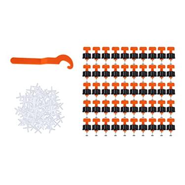 Imagem de Zwbfu 151 Unidades/Conjunto de Ferramentas Do Sistema de Nivelamento de Ladrilho de Cerâmica Espaçador de Ladrilho Nivelador de Parede Cunhas Espaçadores Ferramentas Reutilizáveis 151Pcs