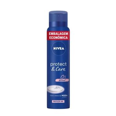 Imagem de Desodorante Antitranspirante Aerosol Nivea Protect & Care 200ml