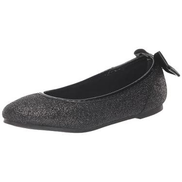 Imagem de Carter's Sapato social unissex infantil Cordelia, Preto, 11 Little Kid