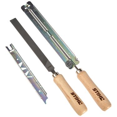 Imagem de STIHL 5605 007 1027 Kit completo de arquivamento de corrente de serra para 0,6 cm e 0,6 cm, 1,5 cm (1/4 polegada) e 1,6 cm (5/32 polegada)