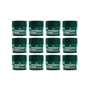 Imagem de Desodorante Creme Herbíssimo 55G Tradicional - Kit Com 12Un