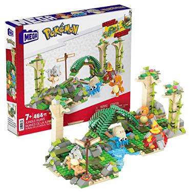 Imagem de Mega Construx Pokémon Jogo de construção Ruínas Esquecidas, Modelo: HDL86, Cor: Multicolorido