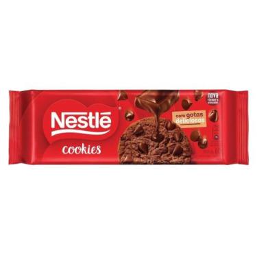 Imagem de Biscoito Cookies Nestlé Classic Chocolate com Gotas de Chocolate 60g- 