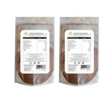 Imagem de Kit 2 Pré treino Natural Guaraná, Gengibre, Beterraba e Cacau 100g - À