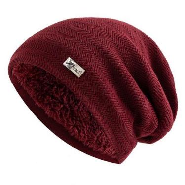 Imagem de Gorro De Inverno Pele Forrada Unissex Casual  - ElaShopp