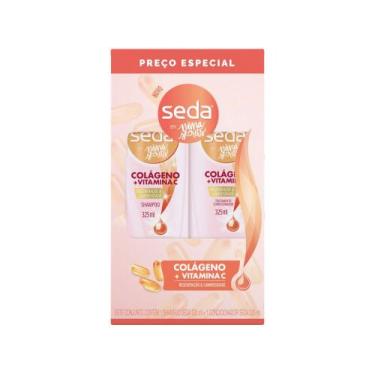 Imagem de Shampoo e Condicionador Seda By Niina Secrets - Colágeno + Vitamina C 