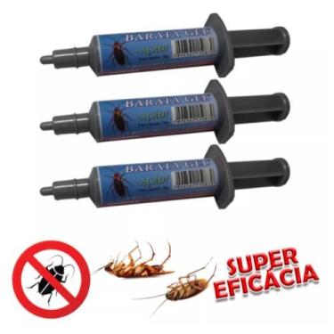 Imagem de Barata gel - Gel mata baratas Contra baratas - kit 3 unidades - Barata