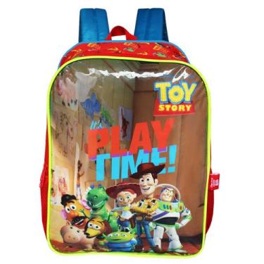 Imagem de Mochila Escolar Infantil Juvenil Toy Story 4 Filme Pixar - Luxcel