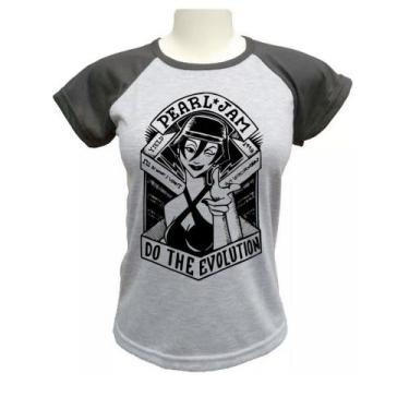 Imagem de Camiseta Babylook Pearl Jam Do The Evolution - alternativo basico, Cin