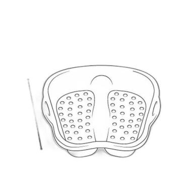 Imagem de Bacia Para Pés Pedicure Spa Relaxamento Escalda Pés Limpeza - Arqplast