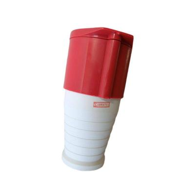 Imagem de Tomada Industrial Pendente 32A 6H 380V 3P+T Ip44 Vermelha