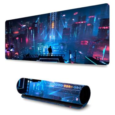 Imagem de Mouse Pad Gamer Profissional Confortavél Anti Derrapante Games e Escritório (70x35cm) - Cyber