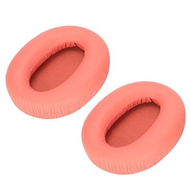 Imagem de Almofada de Fone de Ouvido de Reposição Atualizada para o Fone de Ouvido do Edifier W820NB, Almofadas de Ouvido de Isolamento de Ruído (Copos de orelha vermelha)