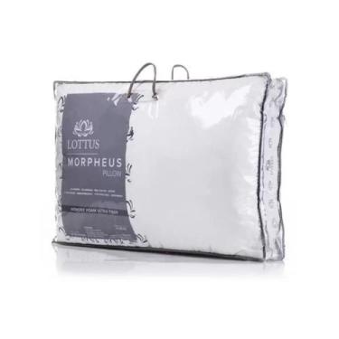 Imagem de Travesseiro Morpheus Lottus Poliéster Ergonômico Memory Foam - Geral