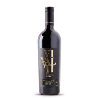 Imagem de Vinho Fino Tinto Seco Cabernet Sauvignon Safra 2021 750ml - Vivalti