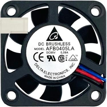 Imagem de 5 Cooler Ventilador AFB0405LA 5V 0.08A 0.4W 3L 3P 40X10 B2 - Delta Ele