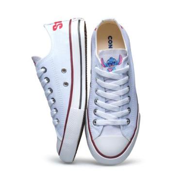 Imagem de Lillo Stitch Tenis Feminino All Cano Baixo Star Tradicional Moda 602Te