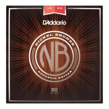 Imagem de Encordoamento violao daddario nb1356 nickel bronze 13/54 medium gauge 