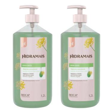 Imagem de Kit 2 Sabonete Gel Erva Doce 1.2L Hidramais