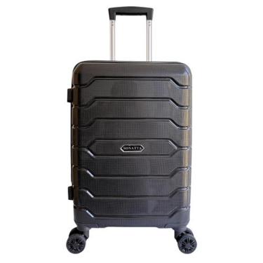 Imagem de Mala Bordo Mão Padrão ANAC Polipropileno Rodas Duplas Giratórias 360 R