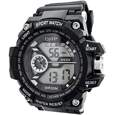 Imagem de Relógio Digital Unissex à Prova D'água, Colorido