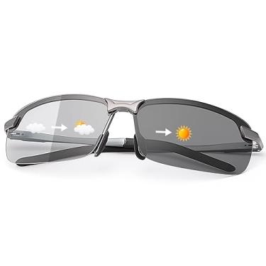 Imagem de YIMI Óculos De Sol Polarizados Fotocrômicos Para Homens E Mulheres, Esportes Ao Ar Livre, Direção, Antirreflexo, Proteção Uv400, Z87, Segurança