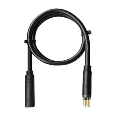 Imagem de RNXRZANK Cabo de Extensão de Motor Elétrico Portátil de 9 Pinos Fêmea para Macho, Prático, Multifuncional, Leve, Acessórios à Prova D'água, 60cm