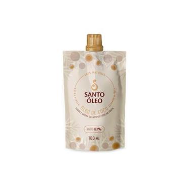 Imagem de Óleo de Coco Extra Virgem Polpa 100ml Pouch - Santo Óleo