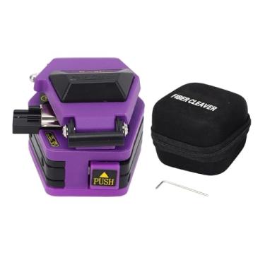 Imagem de Fafeicy Cleaver de Fibra óptica, Ferramenta de Cortador de Cabos ópticos Máquina de Corte de Fibra Com 16 Pontos de Corte 48000 Vezes a Vida útil, para Fibras de Fibra Fria de Fusão a