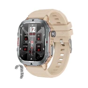 Imagem de Relógio Inteligente Masculino De 2.19'' AMOLED Com Chamada BT Monitor 