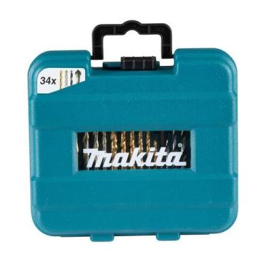 Imagem de Conjunto Broca Bits Soquetes 34 Peças Makita
