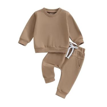 Imagem de Conjunto de roupas Baby Boy Fall, moletom de manga comprida, 6M-2Y - A